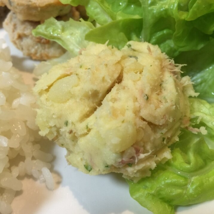 シーチキンと青さのマスタード ポテトサラダ